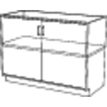 Ici Base Cabinet, Steel, 35.25"H, 48"W IS106S8320