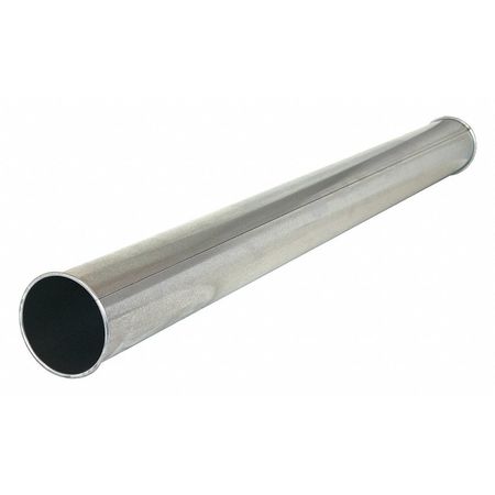 NORDFAB Round Quick Fit Duct, 7 in Duct Dia, 304 Stainless Steel, 22 GA, 7 in W, 59.06" L, 7 in H 8040206798