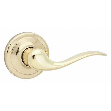 Kwikset Lever Lockset, Brass, Passage Function 720TNL-3