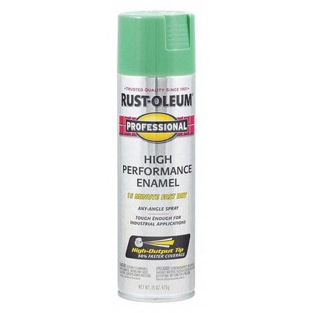 Rust-Oleum Safety Green, Gloss Finish, 15 oz. 7533838