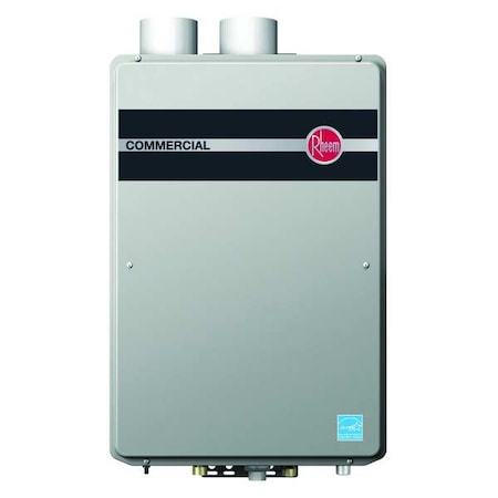Rheem 18 1/2 in " x 9 1/4 in " x 27 1/2 in " Gas Tankless Water Heater ,  RTGH-C95DVLN