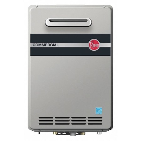 Rheem 18 1/2 in " x 9 1/4 in " x 27 1/2 in " Gas Tankless Water Heater ,  RTGH-C95XLN