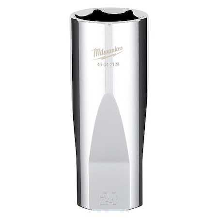 Milwaukee Tool 1/2" Drive 24mm Deep Socket 45-34-2124