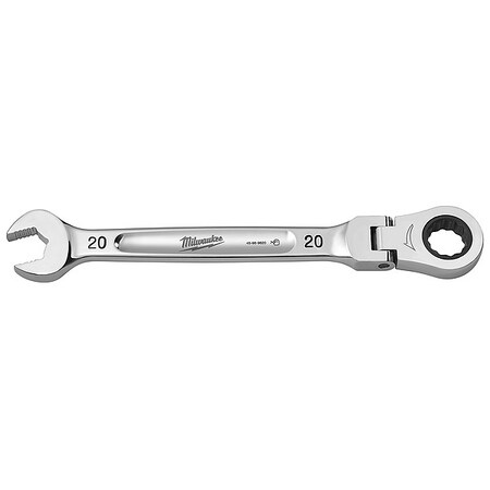 Milwaukee Tool 20mm Metric Flex Head Ratcheting Combination Wrench 45-96-9620