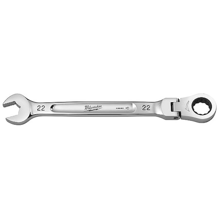Milwaukee Tool 22mm Metric Flex Head Ratcheting Combination Wrench 45-96-9622