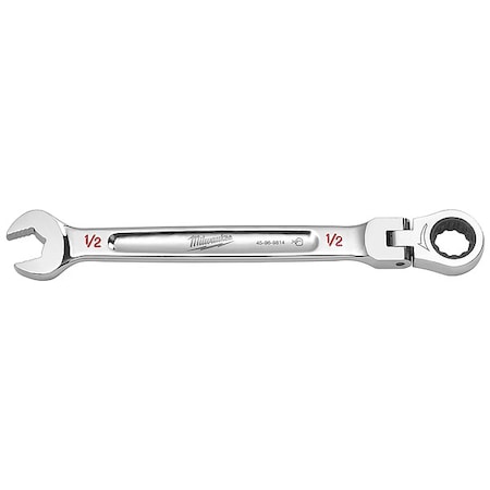 Milwaukee Tool 1/2 in. SAE Flex Head Combination Wrench 45-96-9814