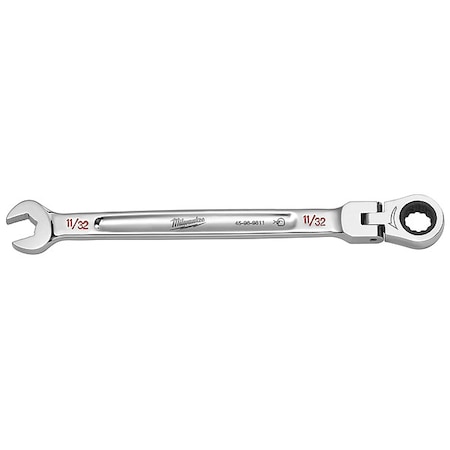 Milwaukee Tool 11/32 in. SAE Flex Head Combination Wrench 45-96-9811
