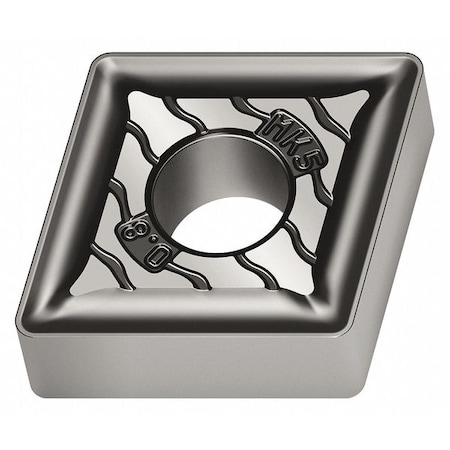 Walter Diamond Turning Insert, Diamond, 4, CNMG, 3, Carbide CNMG120412-MK5 WKP30S