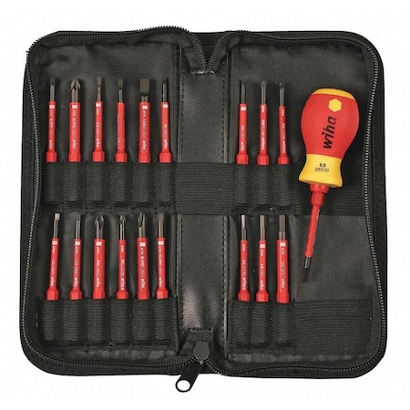 Wiha Electricians Tool Kit, 20 pcs. 28396