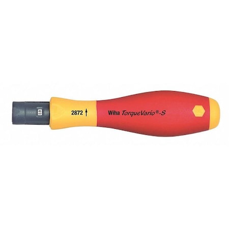 Wiha Screwdriver, 6mm Drive Size, 5-9/16" L 28738