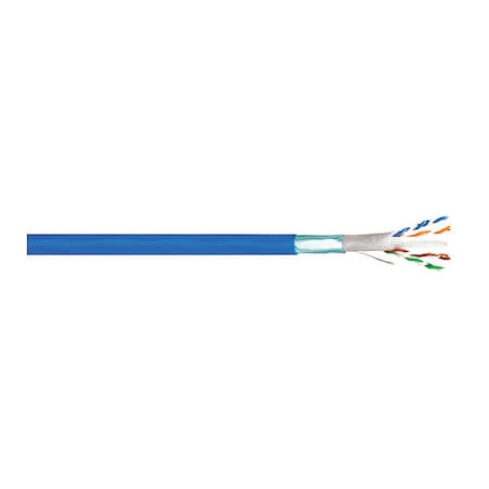Genspeed Category Cable, Shielded, Blue Jacket 6133785