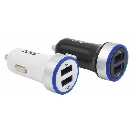 Mobilespec Power Adapter, Auto Travel, 12VDC, 3A, PK2 MBS01107