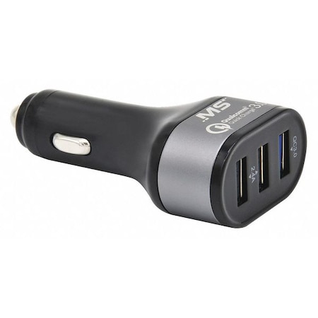 Mobilespec Power Adapter, Auto Travel, 12VDC, 3A MBS01402