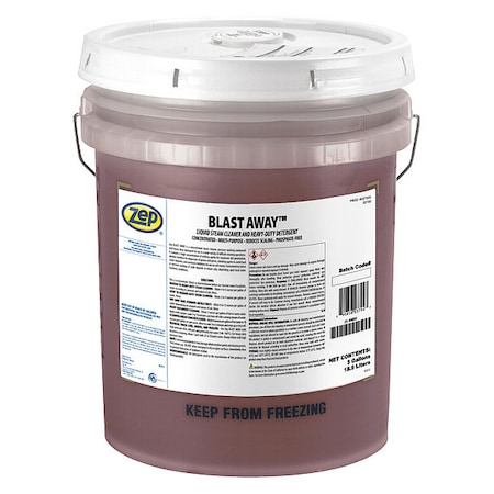 Zep Degreaser, 5 Gal Drum, Liquid, Red 37935