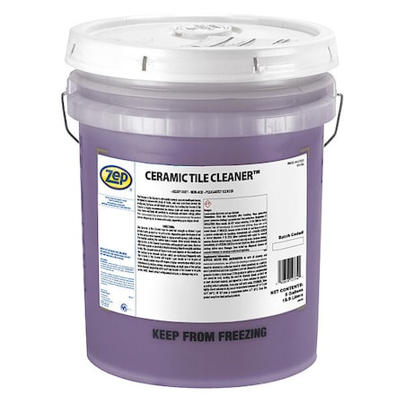 Zep Ceramic Tile Cleaner, 5 gal., Drum 127335