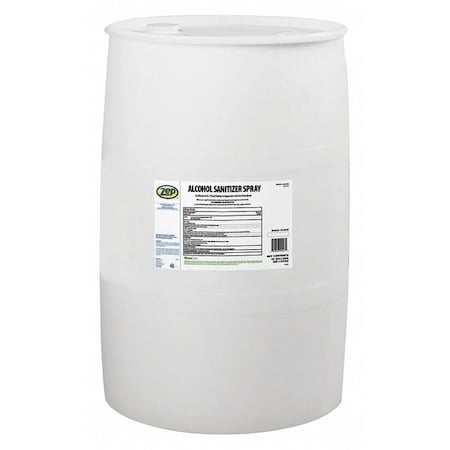 Zep Hand Sanitizer, 55 gal, Fragrance Free 90085
