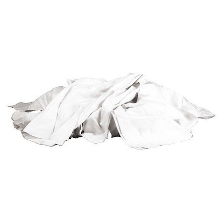 Zep Cotton Polyester Blend Disposable Wipes, White 895025