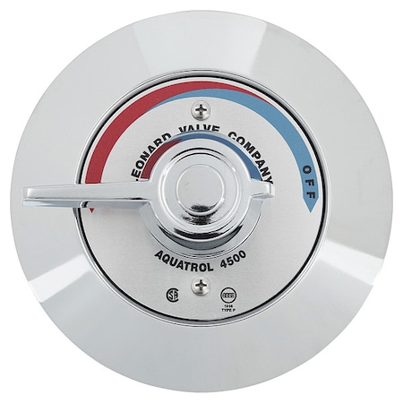 Leonard Valve Shower Valve, 1/2 in Outlet, 1/2 in Inlet 4500-VP
