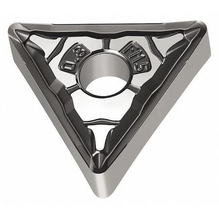 Walter Triangle Turning Insert, Triangle, 3/8 in, TNMG, 0.4 mm, Carbide TNMG160404-FM5 WMP20S