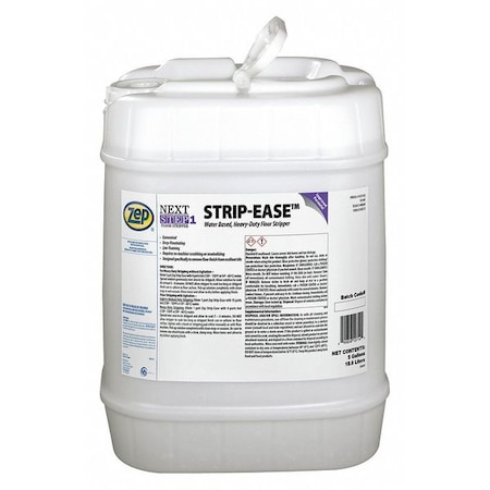 Zep Floor Stripper, Size 1 gal., Jug, PK4 107124
