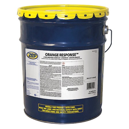 Zep Degreaser, 5 Gal Pail, Liquid, Orange 75035
