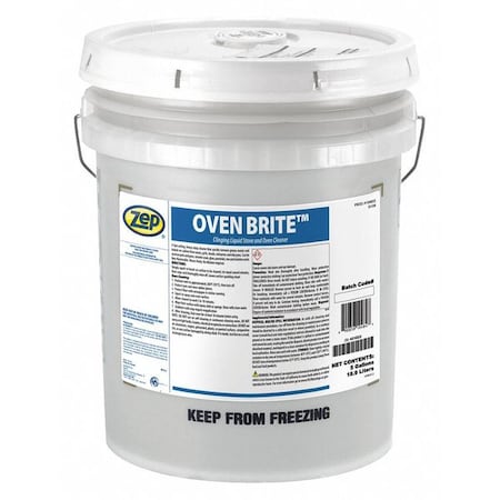 Zep Oven Cleaner, Liquid, 5 gal., Pail 104835
