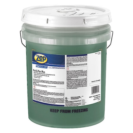 Zep Pot and Pan Cleaner, Pail, Sz 5 gal. 151335