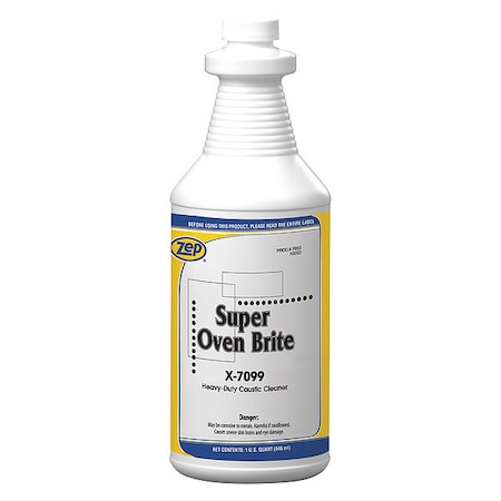 Zep Oven Cleaner, Liquid, 1 qt., Bottle, PK12 F65301