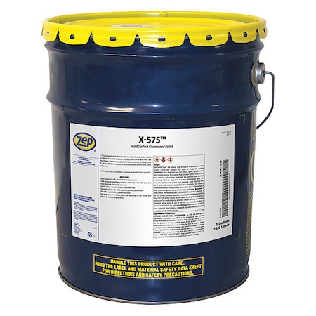 Zep Cleaner, Size 5 gal., Pail, Liquid 521635