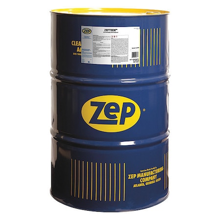 Zep Degreaser, 55 Gal Drum, Liquid, Amber 43285