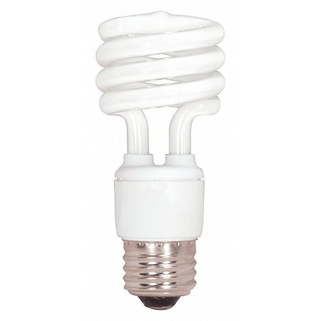 Satco Screw-In CFL, Max. Overall Bulb 4-1/8" L S7217