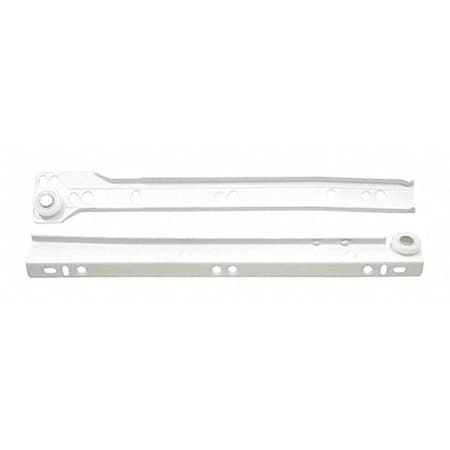 Zoro Select Drawer Slide, 22" L, Steel Plated, PR 45-581-22