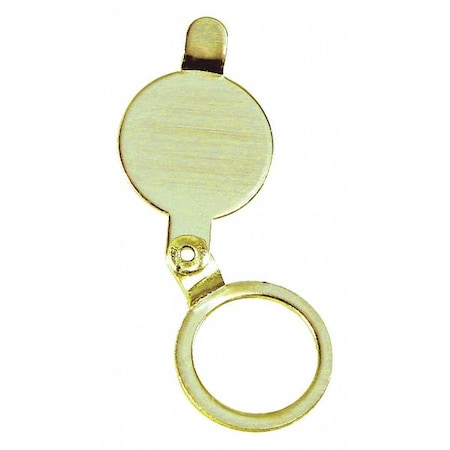 Zoro Select Cover, Polished, 1/2" Hole Dia, PR 19-5001PB