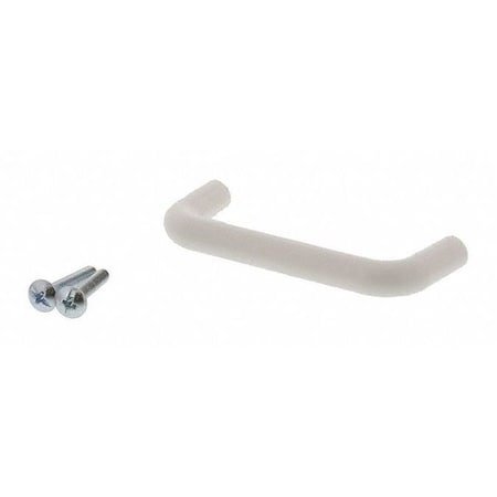 Zoro Select Cabinet Pull, Oval Shape, Plastic 45-403