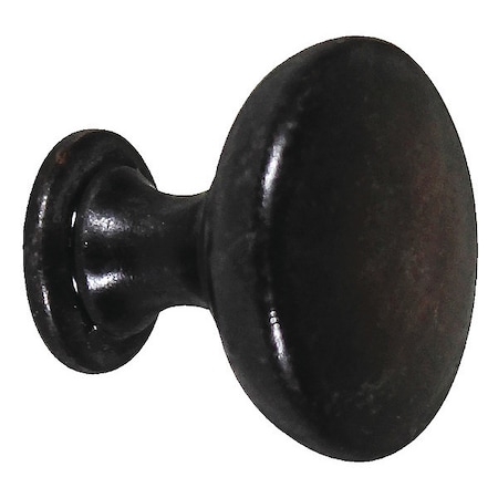 Zoro Select Cabinet Knob, Round Shape, Zinc 45-354ORBZ