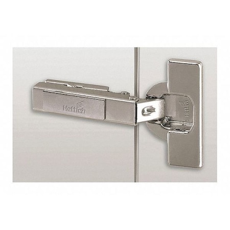 Zoro Select Butt Hinge, Steel, Concealed Mounting, 1 3/8 in Leaf W x 2 1/4 in Leaf H, Nickel 45-420