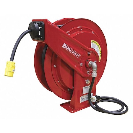 Retractable Extension Cord Reel >> Reelcraft Retractable Power Cord Reel With 100 Ft Cord 1 Outlet 12 Retractable Extension Cord Reel >> Reelcraft Retractable Power Cord Reel With 100 Ft Cord 1 Outlet 12