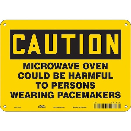 Condor Sign Radiofrequency/Microwave, 7" H, 451X21 451X21