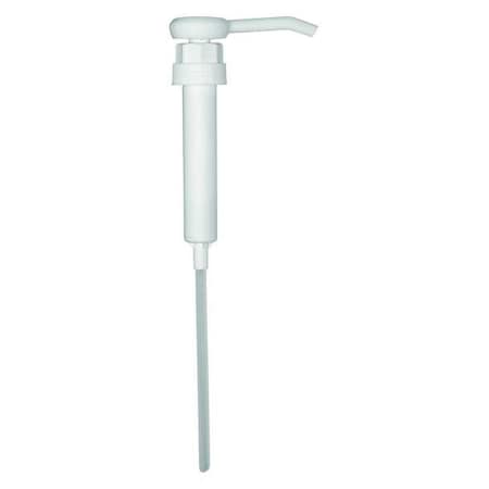 ZEP Hand Pump, Compatible with Zep 1 gal Bottles, Plastic, Clear 666901