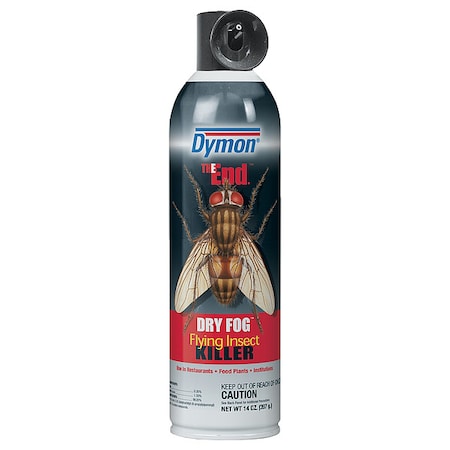 The End Aerosol Dry Fog Indoor/Outdoor Insect Killer, 14 oz, Aerosol Can 45120