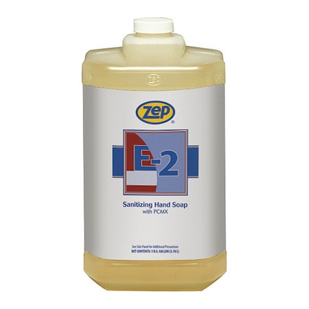Zep E-2 Sanitizing and Cleaning Hand Soap - 1 Gallon (Case 4) 92024 - Non-Iodine Hand Cleaner and Sanitizer