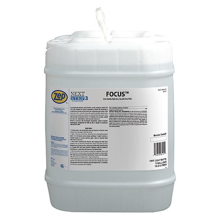 Zep Floor Finish, 5 gal., Dry 30 min., RTU 81235