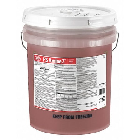 Zep Sanitizer, 5 gal. Plastic Pail, Mild, Red 170039