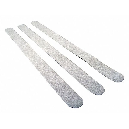 Wooster Products Anti-Slip Tread Quartz 46 Grit Size, White, 3/4" W x 1 ft. L, 37 mil Thick PEB7512C