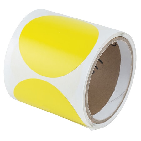 Zoro Select Floor Marking Tape vinyl 3 in W x 5 mil Thick ZMC3YL-100