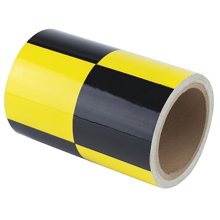 Zoro Select Floor Marking Tape vinyl 6 in W x 6 mil Thick 8NEP4