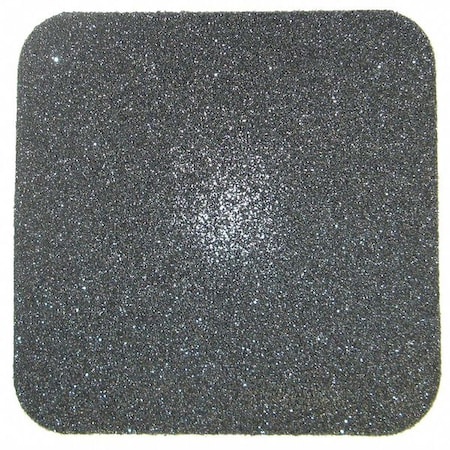 Wooster Products Anti-Slip Tread Silicon Carbide 46 Grit Size, Black, 5-1/2" W x 5 in L, 37 mil Thick UGB5555