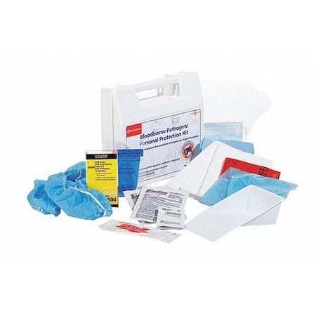 Pig Bloodborne Pathogen Kit, Plastic Case pls1014