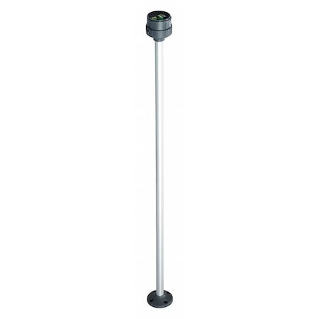 Schneider Electric Mounting Tube and Base, 110 to 240V AC, 24V AC/DC, 31 1/2 in Dia., 3 5/8 in Height XVUZ800