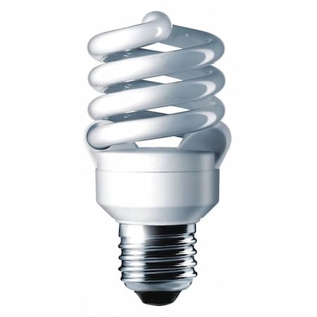 Lumapro Screw-In CFL, 1600 lm, 120V, 6500K, 23W 452M12
